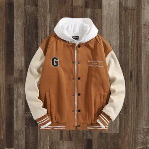 Brown Varsity Baseball Jacket